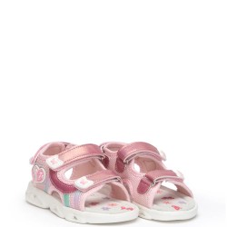 P1189P Κοριτσίστικο Πέδιλο Με Φωτάκια ZAK SHOES Ροζ