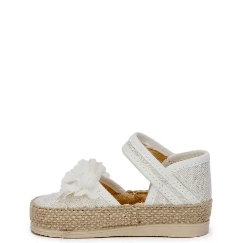 P1198W Girl's  Ballerina VULLADI White