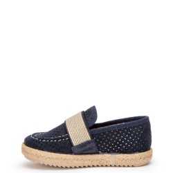 P1202BL Αγορίστικο Loafers VULLADI Μπλε