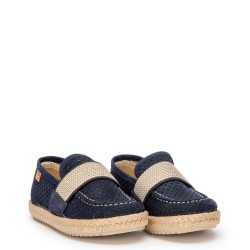 P1202BL Αγορίστικο Loafers VULLADI Μπλε