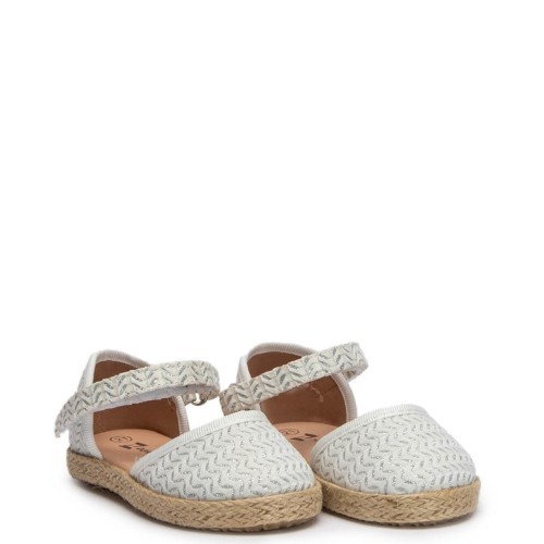 P1204W Κοριτσίστικη Μπαλαρίνα-Εσπαντρίγια ZAK SHOES Λευκό P1204W Κοριτσίστικη Μπαλαρίνα-Εσπαντρίγια ZAK SHOES Λευκό