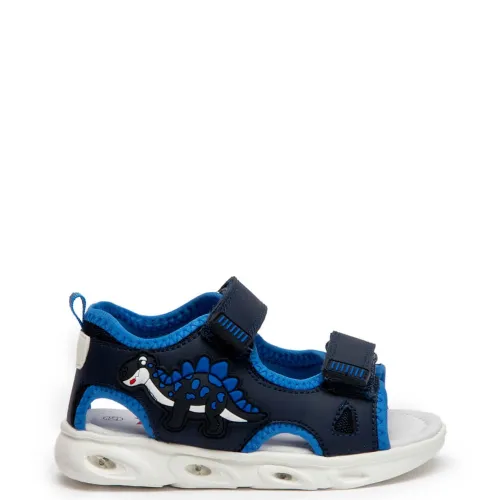P1208BL Boy's Sandal With Lights ZAK SHOES Blue