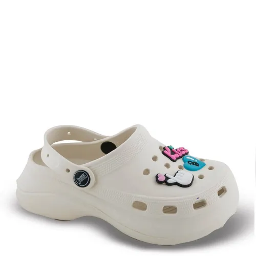 P1209E Κοριτσίστικο Σαμπό Θαλάσσης CUBANITAS Εκρού