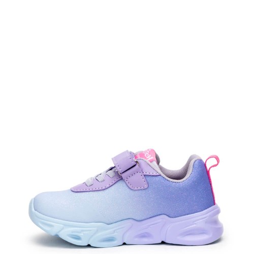 P1218L Κοριτσίστικο Sneakers DISNEY LILO & STITCH Με Φωτάκια Λιλά