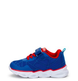 P1219BL Αγορίστικο Sneakers DISNEY SPIDERMAN Με Φωτάκια Μπλε