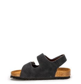 P1220B Αγορίστικο Ανατομικό Πέδιλο ZAK SHOES Μαύρο