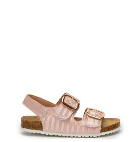 P1221P Κοριτσίστικο Ανατομικό Πέδιλο ZAK SHOES Ροζ