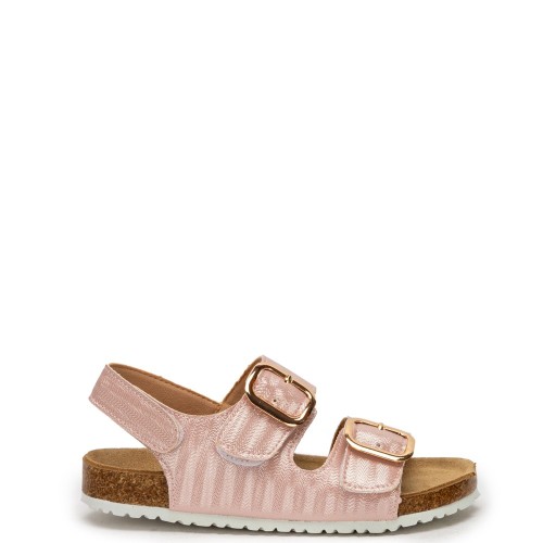 P1221P Κοριτσίστικο Ανατομικό Πέδιλο ZAK SHOES Ροζ