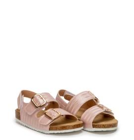 P1221P Κοριτσίστικο Ανατομικό Πέδιλο ZAK SHOES Ροζ