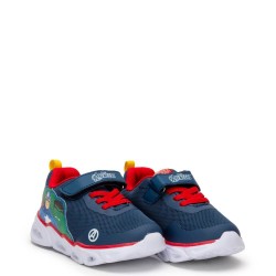 P1222BL Αγορίστικο Sneakers DISNEY AVENGERS Με Φωτάκια Μπλε
