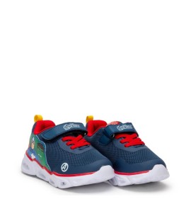 P1222BL Αγορίστικο Sneakers DISNEY AVENGERS Με Φωτάκια Μπλε