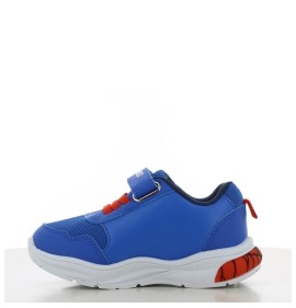 P1223BL Αγορίστικο Sneakers Με Φωτάκια LEOMIL SPIDERMAN Μπλε