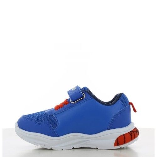 P1223BL Αγορίστικο Sneakers Με Φωτάκια LEOMIL SPIDERMAN Μπλε