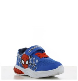 P1223BL Αγορίστικο Sneakers Με Φωτάκια LEOMIL SPIDERMAN Μπλε