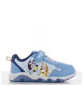 P1224LB Αγορίστικο Sneakers Με Φωτάκια LEOMIL BLUEY Σιέλ