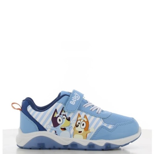 P1224LB Αγορίστικο Sneakers Με Φωτάκια LEOMIL BLUEY Σιέλ