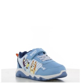P1224LB Αγορίστικο Sneakers Με Φωτάκια LEOMIL BLUEY Σιέλ