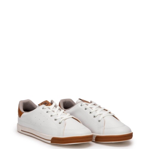 P1225W Αγορίστικο Casual ADAM'S SHOES Λευκό