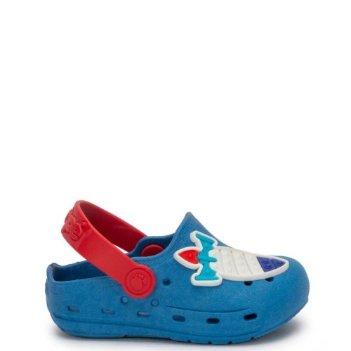 P1228LB Αγορίστικο Σαμπό Θαλάσσης ADAM'S SHOES Σιέλ