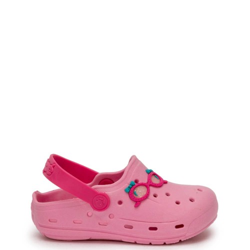 P1229P Κοριτσίστικο Σαμπό Θαλάσσης ADAM'S SHOES Ροζ