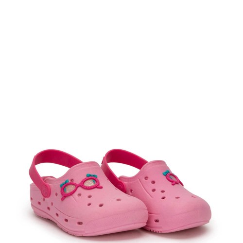 P1229P Κοριτσίστικο Σαμπό Θαλάσσης ADAM'S SHOES Ροζ