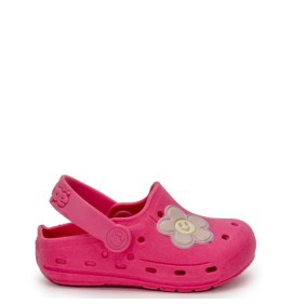 P1231F Κοριτσίστικο Σαμπό Θαλάσσης ADAM'S SHOES Φουξ