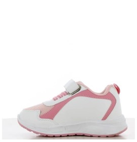 P1239W Κοριτσίστικο Sneakers LEOMIL BLUEY Με Φωτάκια Λευκό