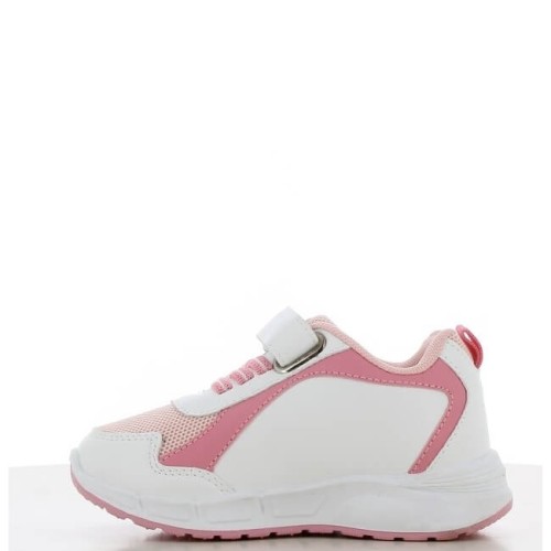 P1239W Κοριτσίστικο Sneakers LEOMIL BLUEY Με Φωτάκια Λευκό