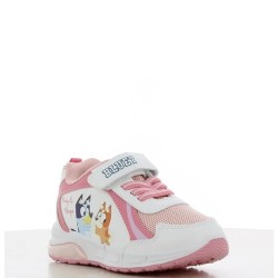 P1239W Κοριτσίστικο Sneakers LEOMIL BLUEY Με Φωτάκια Λευκό