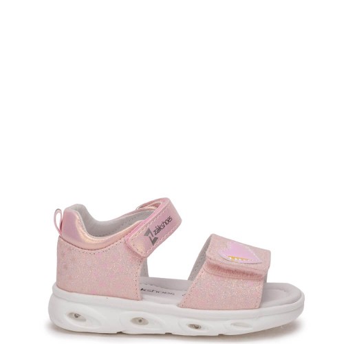 P1242P Κοριτσίστικο Ανατομικό Πέδιλο ZAK SHOES Ροζ