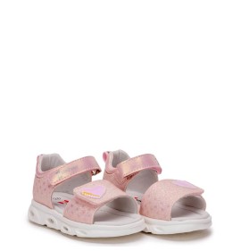 P1242P Κοριτσίστικο Ανατομικό Πέδιλο ZAK SHOES Ροζ