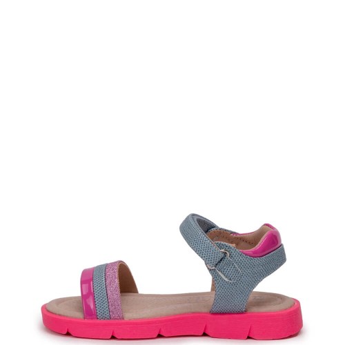 P1243F Κοριτσίστικο Ανατομικό Πέδιλο ZAK SHOES Φουξ
