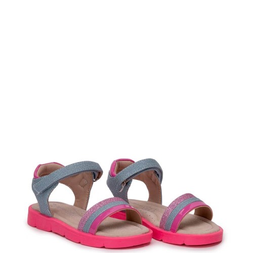 P1243F Κοριτσίστικο Ανατομικό Πέδιλο ZAK SHOES Φουξ