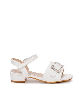 P1245W Κοριτσίστικο Πέδιλο ZAK SHOES Λευκό 
