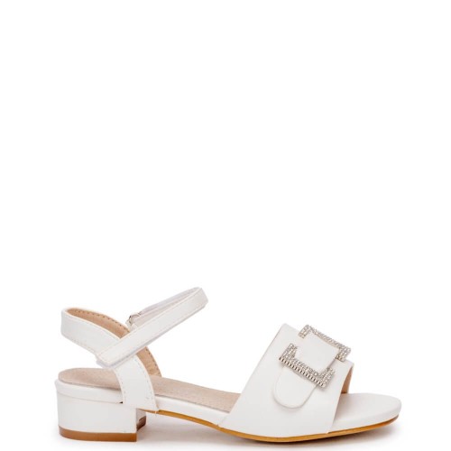 P1245W Κοριτσίστικο Πέδιλο ZAK SHOES Λευκό 