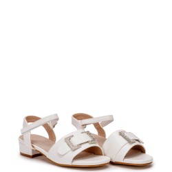 P1245W Κοριτσίστικο Πέδιλο ZAK SHOES Λευκό 