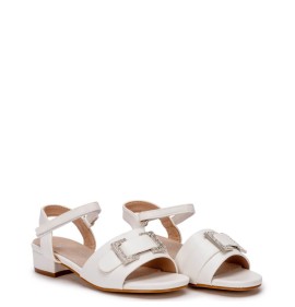 P1245W Κοριτσίστικο Πέδιλο ZAK SHOES Λευκό 