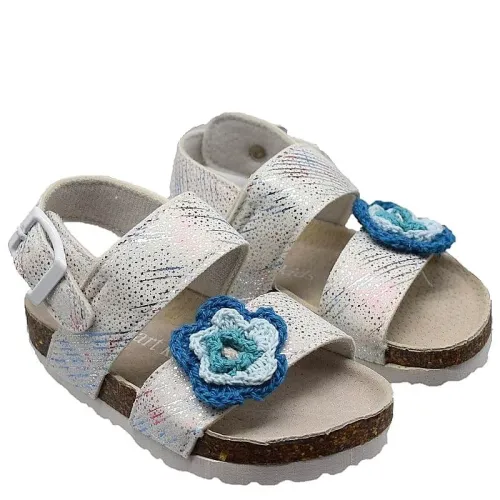 P612W Κοριτσίστικο Ανατομικό Πέδιλο SMART KIDS Λευκό