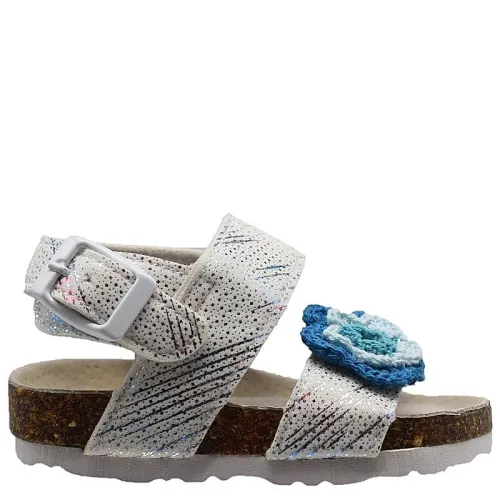 P612W Κοριτσίστικο Ανατομικό Πέδιλο SMART KIDS Λευκό