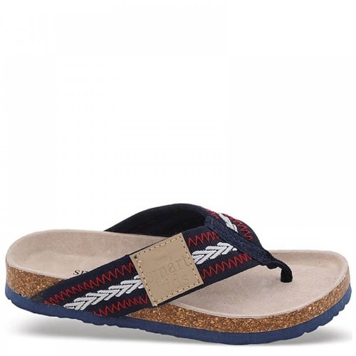 P613BL Boy's Anatomical Slippers SMART KIDS Blue
