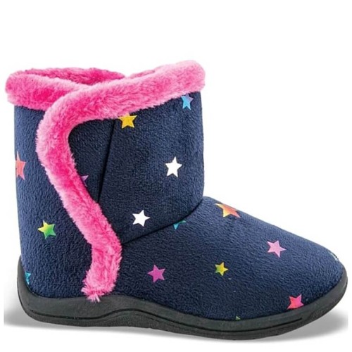 P6488BL Girl's Slippers FAME Blue P6488BL Girl's Slippers FAME Blue