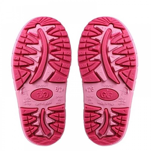 P6501F Girl's Rainboots With Fur SMART KIDS Fuchsia P6501F Girl's Rainboots With Fur SMART KIDS Fuchsia