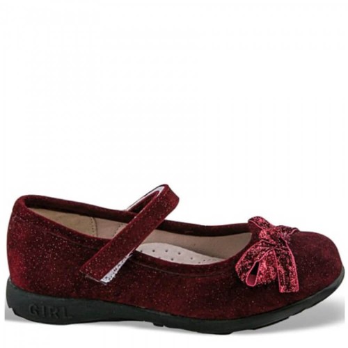 P6528BO Girl's Ballerina SMART KIDS Bordeux P6528BO Girl's Ballerina SMART KIDS Bordeux