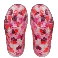 P6585F Κοριτσίστικο Γαλοτσάκι με Γούνα SMART KIDS Φουξ