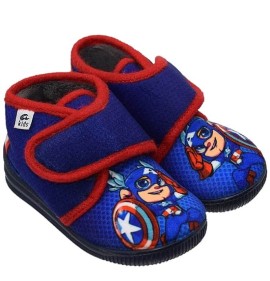 P6594BL Αγορίστικο  Παντοφλάκι CAPTAIN AMERIKA SMART KIDS Μπλε P6594BL Αγορίστικο  Παντοφλάκι CAPTAIN AMERIKA SMART KIDS Μπλε