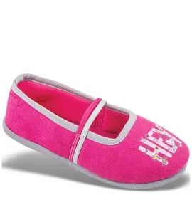 P6626F Κοριτσίστικο Παντοφλάκι FAME Φουξ