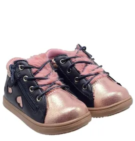 P6654BL Κοριτσίστικο Μποτάκι SMART KIDS Μπλε