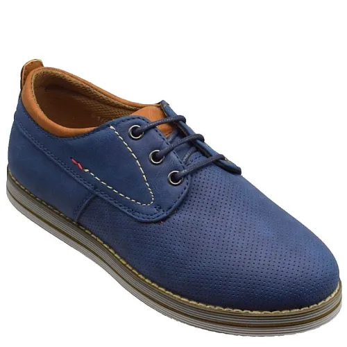 P6657BL Boy's Casual COCKERS Blue