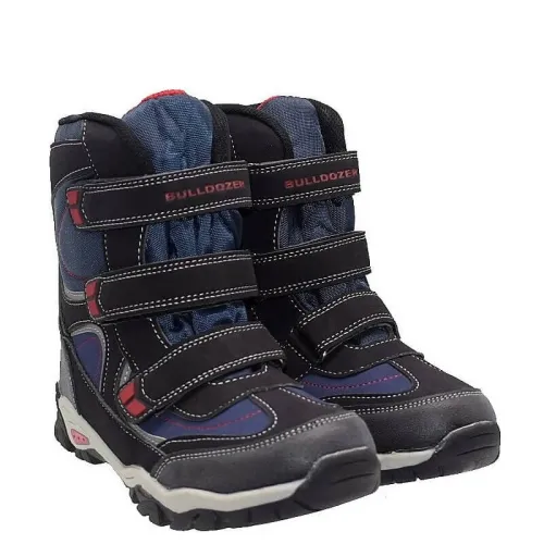 P6658B Παιδικό Μποτάκι APRÈS BULLDOZER Μαύρο