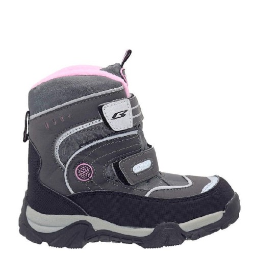 P6659GR Girl's Boots Apres  BULLDOZER Grey P6659GR Girl's Boots Apres  BULLDOZER Grey